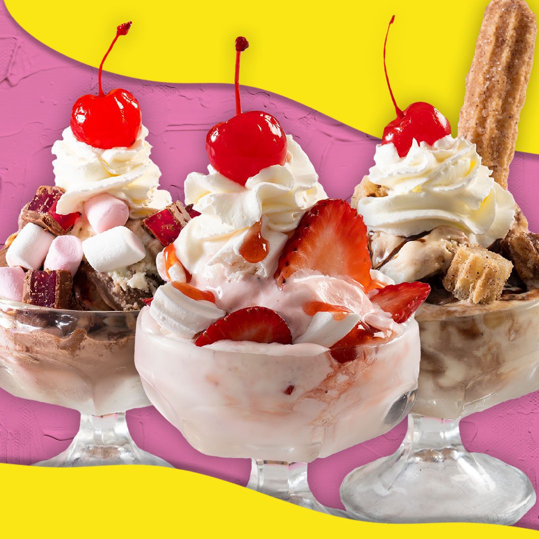 Which is your favourite Sweet Republick Sundae?🍨😍 #SweetRepublick #Icecream #Sundaes #IcecreamSundae #Dessert #Beerwah #BrownsPlains #Flagstone #Griffin #Lismore #RuralView #Sherwood #Strathpine #Warwick #Darwin